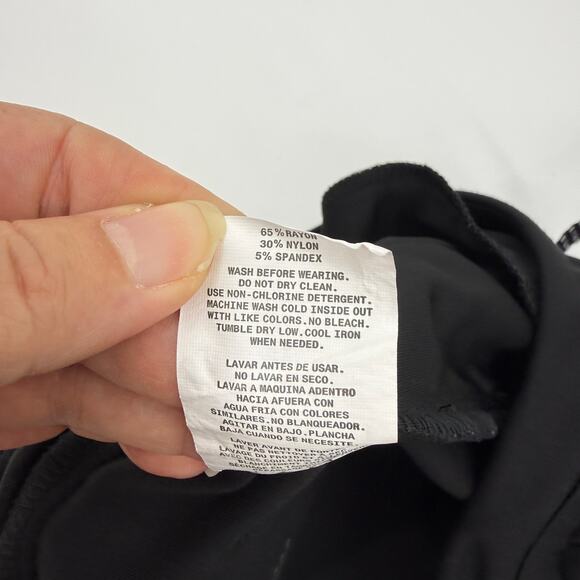 JAANUU Ultrasoft Knit Womens Cargo Scrub Pant Size MP Slim Black J95154 - Picture 5 of 8